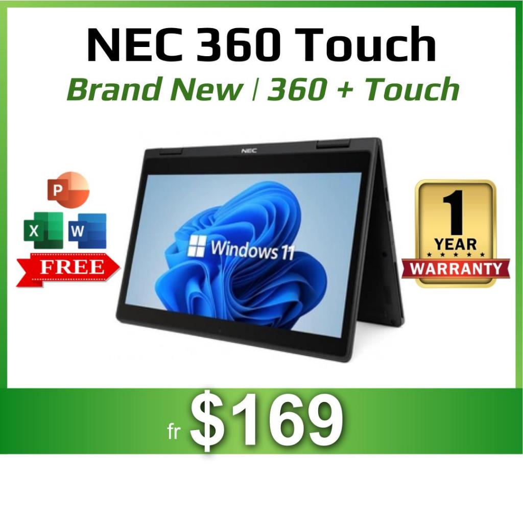 Refurbished] Nec VersaPro / Lenovo 360 Flip Laptop | Touch Screen