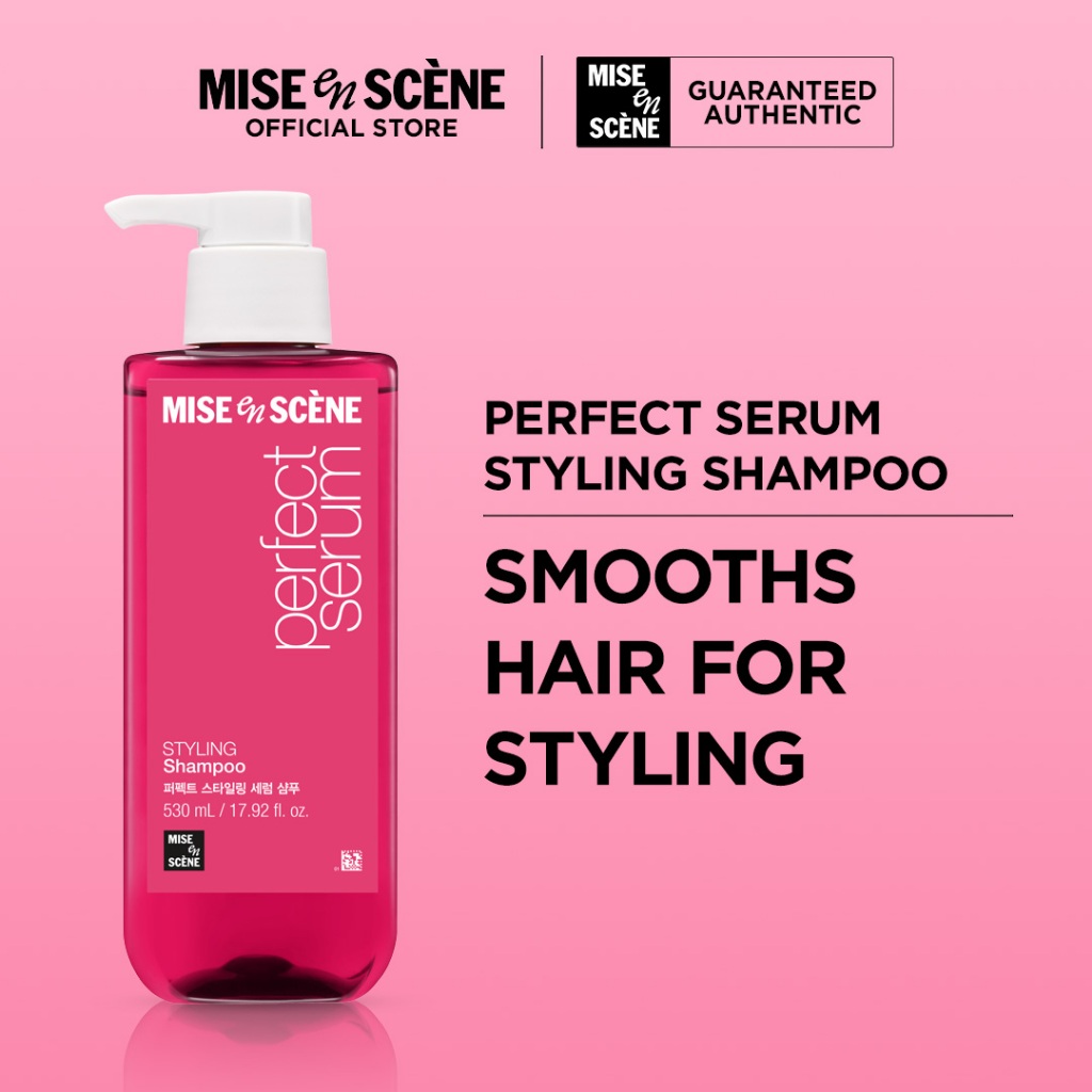 Mise en scene Perfect Serum Styling Shampoo 530ml - Damaged Hair Rescue ...