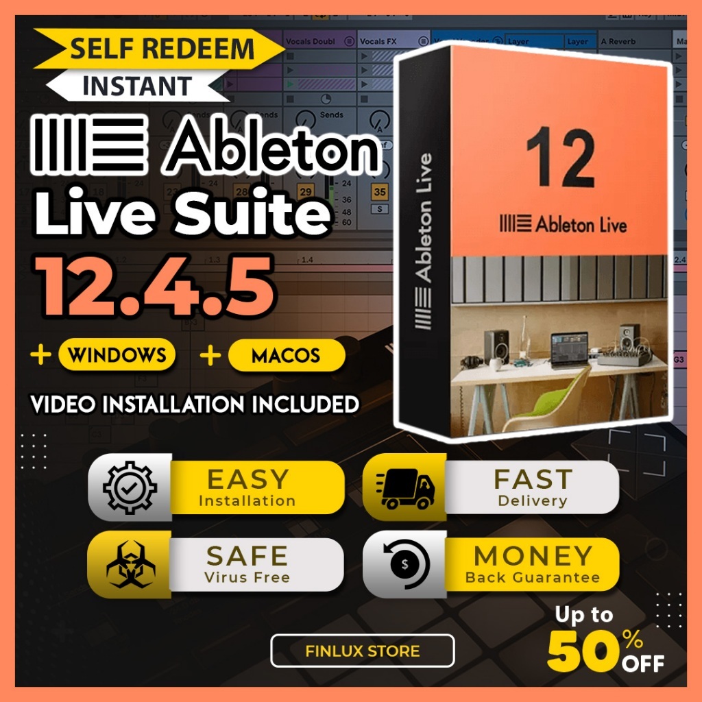 [SELF REDEEM] Ableton Live Suite v12.4.6 Latest Update 2026 Lifetime ...