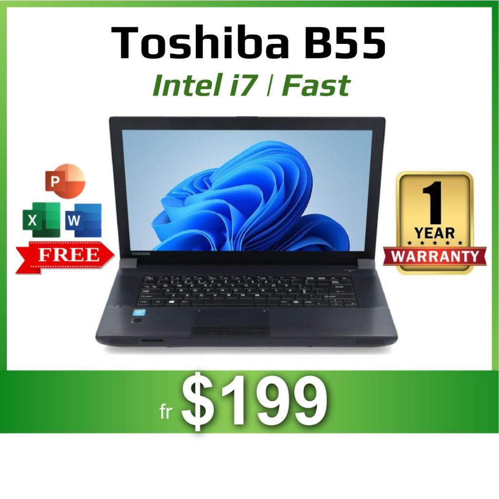 Refurbished] Toshiba Intel i5 6th Gen Laptop | Dynabook B55 | 16GB