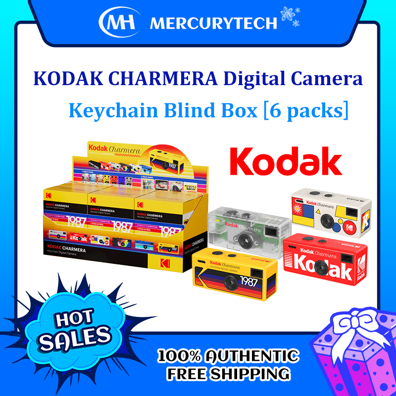 KODAK CHARMERA Digital Camera Keychain (BLIND BOX) |6 Packs |Whole