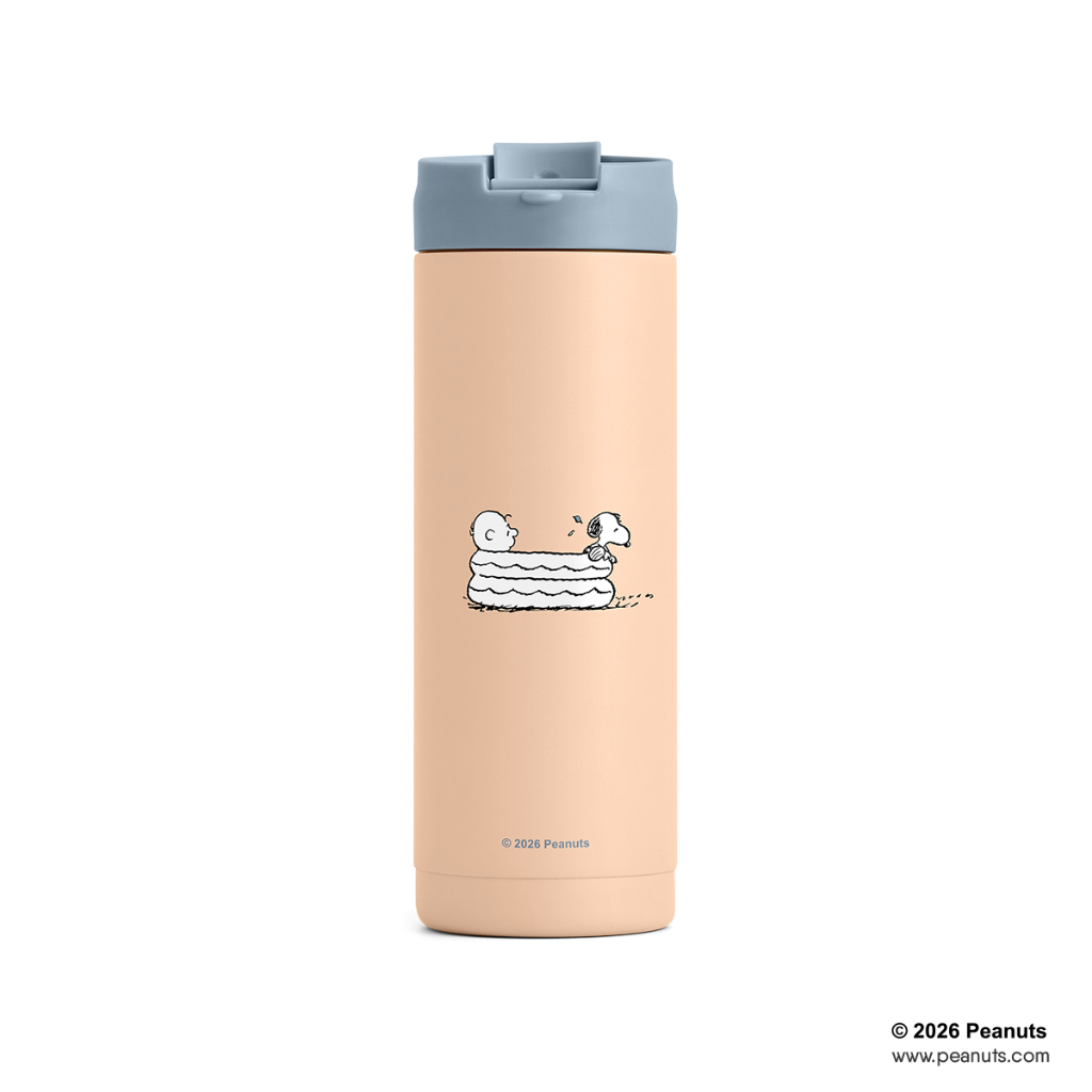 [Limited] Montigo Peanuts Playbook City Flask (530ml/18oz) photo 2
