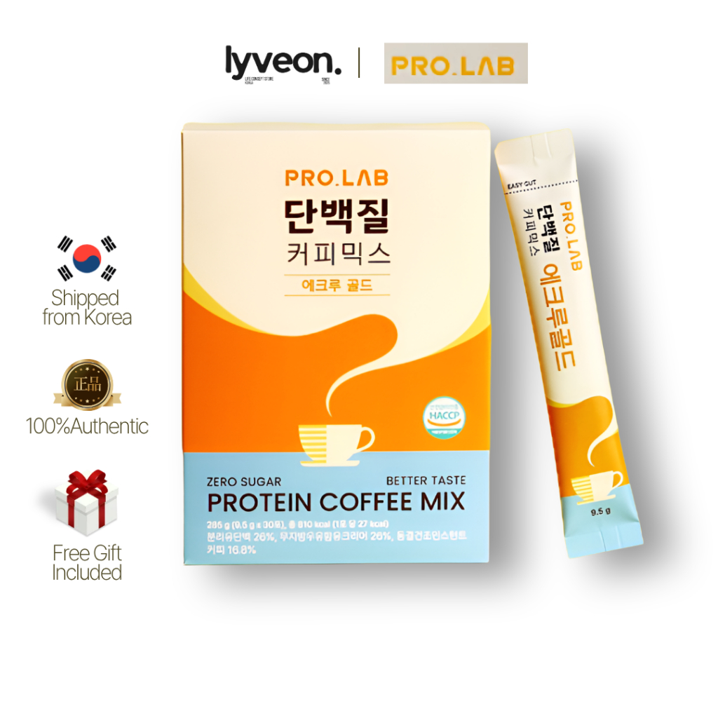 Prolab Protein Stevia Milk Coffee Mix Ecru Gold | High Protein Instant ...