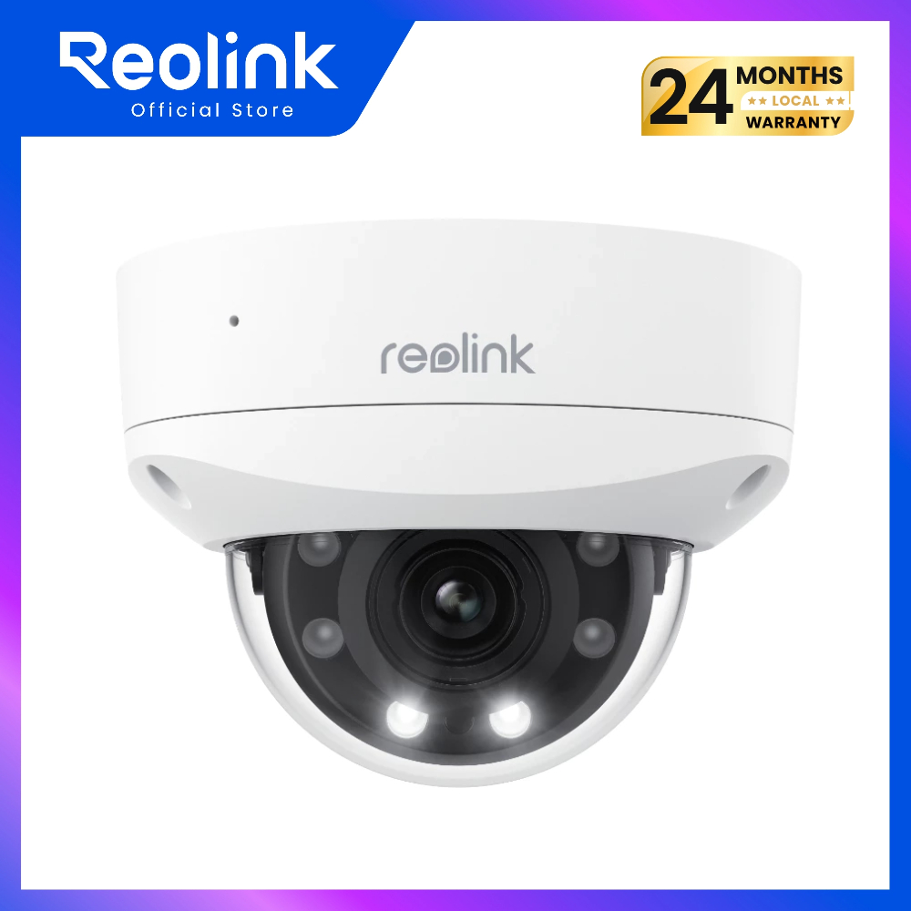 Reolink P347 : Time Lapse 4K IK10 Vandal-Proof PoE Camera with Color ...