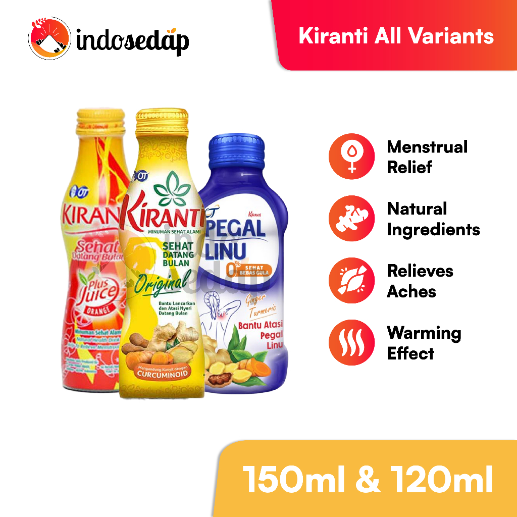 IndoSedap Kiranti Juice Original & Pegal Linu | Authentic Original ...