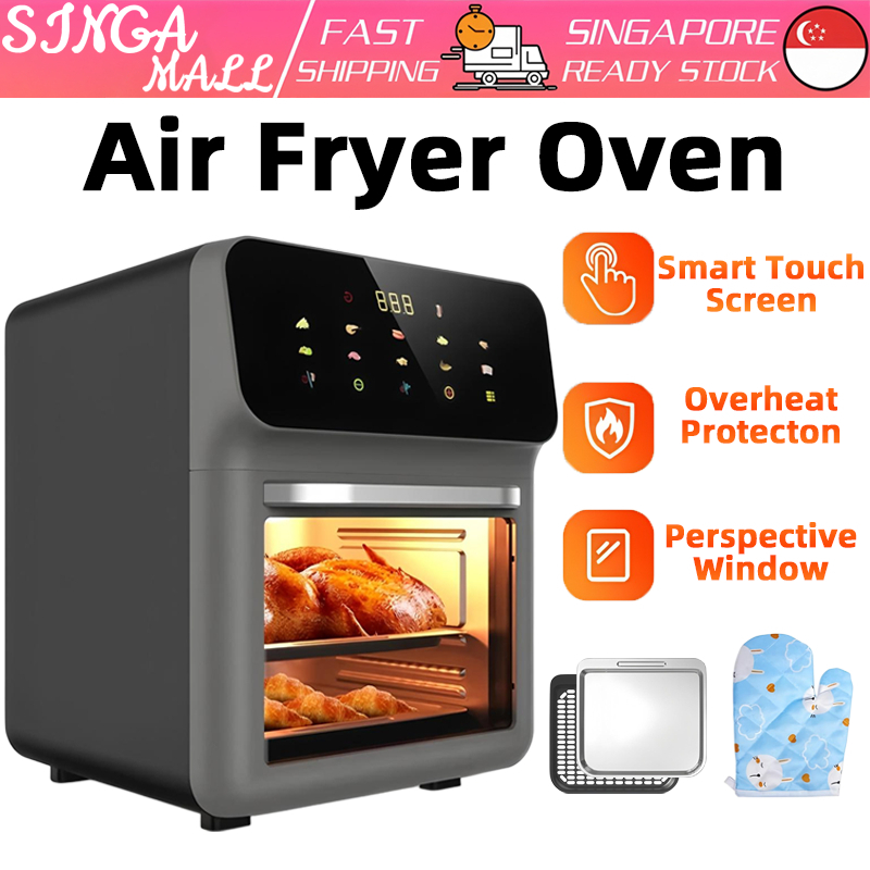 10L Capacity Air Fryer Oven Digital Touch Visible Window product listing photo 2