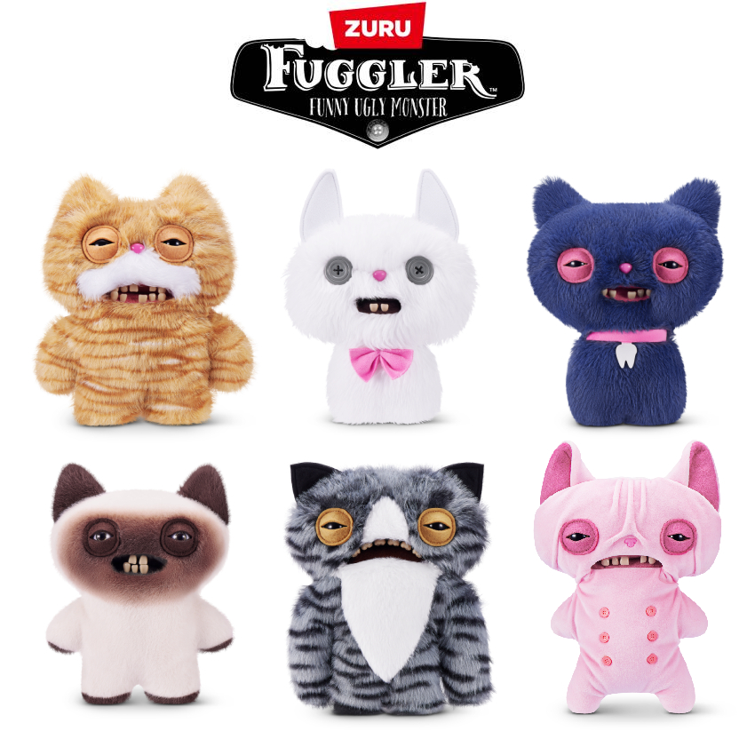 Fuggler Ugly Monster Alley Cats Series 1 Plush 9'' Collectable Toy ...