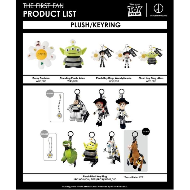 G-DRAGON X TOY Story Collaboration Collection 'THE FIRST FAN