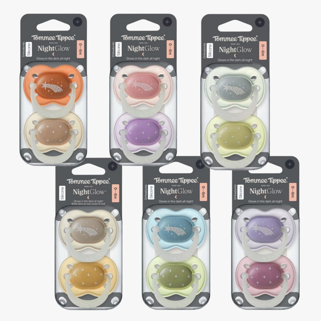 Tommee Tippee Night Glow Soother (2 Pack) - Assorted Sizes | Shopee ...