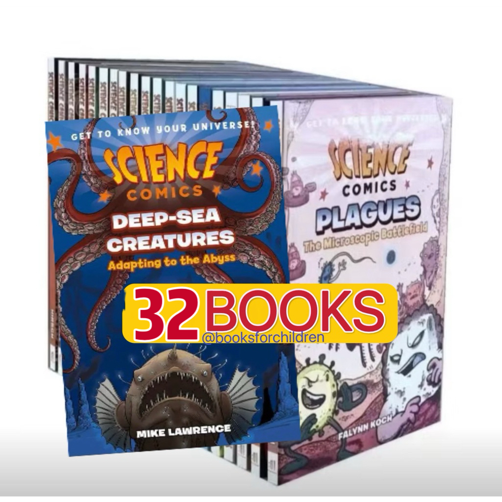 SG）Science Comics 31 Books Box Set | English Science Graphic