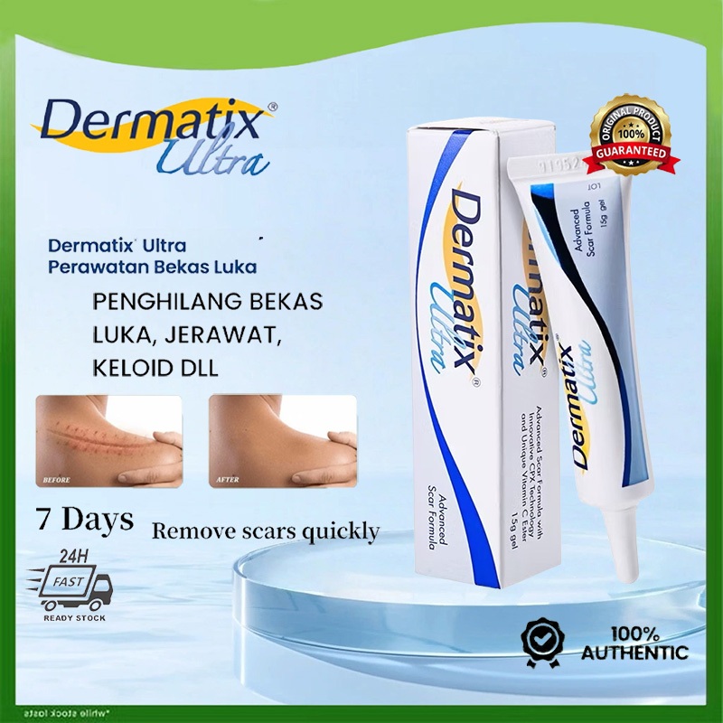 Product image 🔸𝟏𝟎𝟎%𝐎𝐫𝐢𝐠𝐢𝐧𝐚𝐥🔸𝑫𝒆𝒓𝒎𝒂𝒕𝒊𝒙 𝑼𝒊𝒕𝒓𝒂 Krim Hilangkan Scar 𝟭𝟱𝗴 Acne Scar Hyperplasia Scar DanCaesarean Section Scar Cream ReductionCream Advance Gel Scar Formula 1