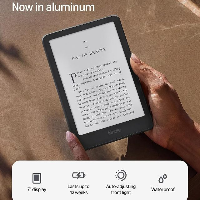 Amazon Kindle Paperwhite Signature Edition 32GB (newest model), Thinner ...