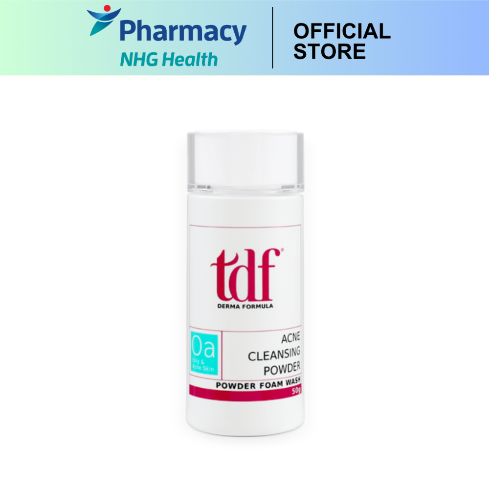 TDF Oily & Acne Skin Cleansing Powder 50g | Shopee Singapore
