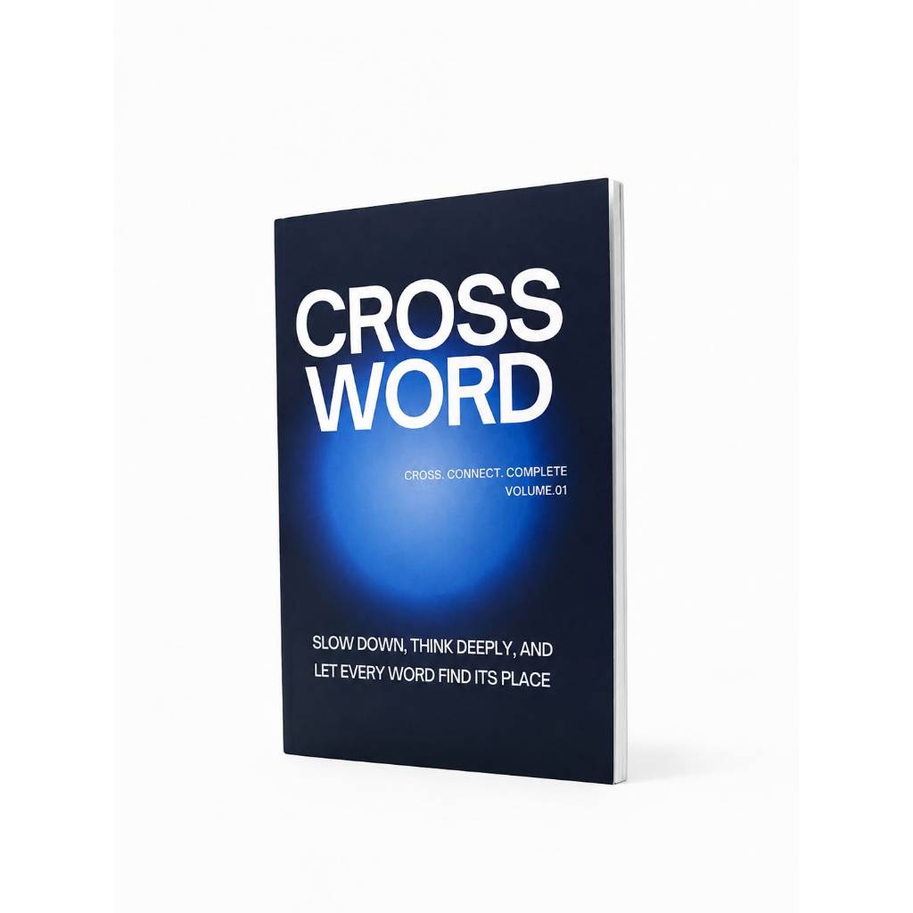 [The Open Letter] CROSSWORD Puzzle Book Passport Size | Shopee Singapore