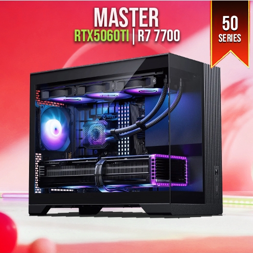 INVADER MASTER M15 | RTX 5060Ti | Ryzen 7 7700 GAMING DESKTOP | Shopee ...