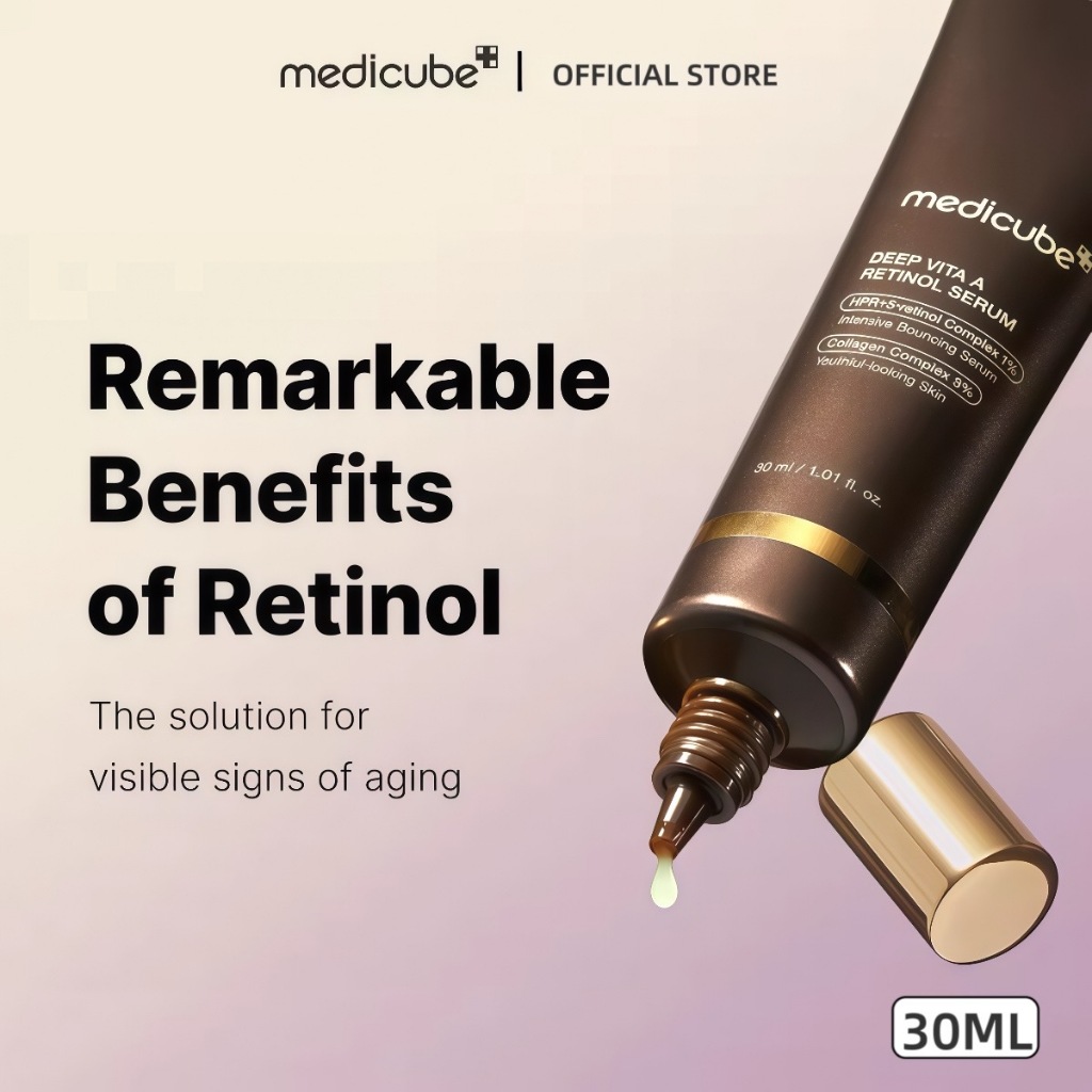 [SG Local Ready Stock] medicube Deep Reviving Bakuchiol Retinol Serum ...