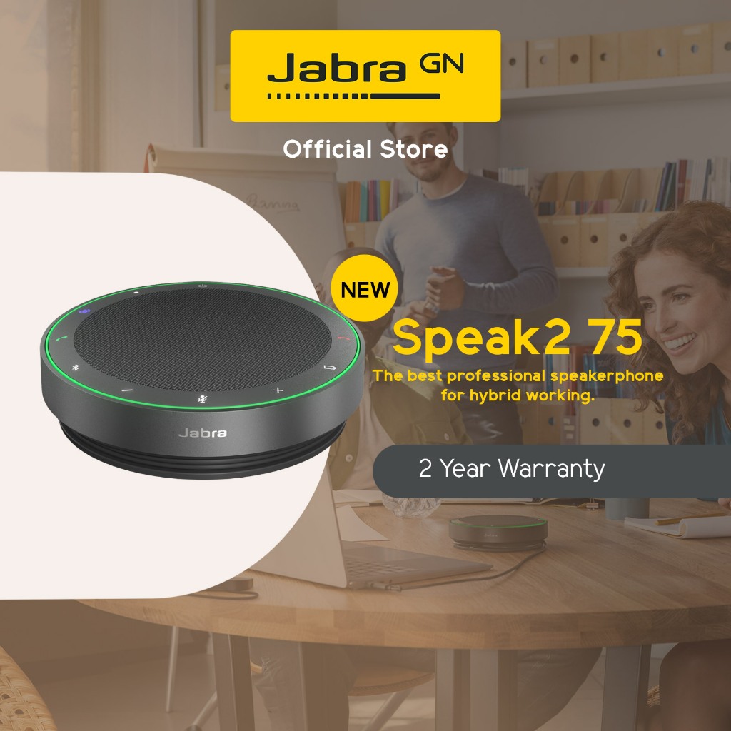 Jabra Speak2 75 MS Team Premium Bluetooth Speakerphone - Portable