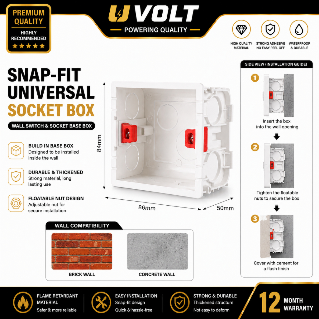Buy Wall Socket box At Sale Prices Online - October 2026 | Shopee Singapore
