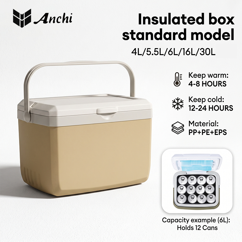10L 16L 30L Ice Box Camping Small Cooler Box Food&Drink Fishing Heavy ...