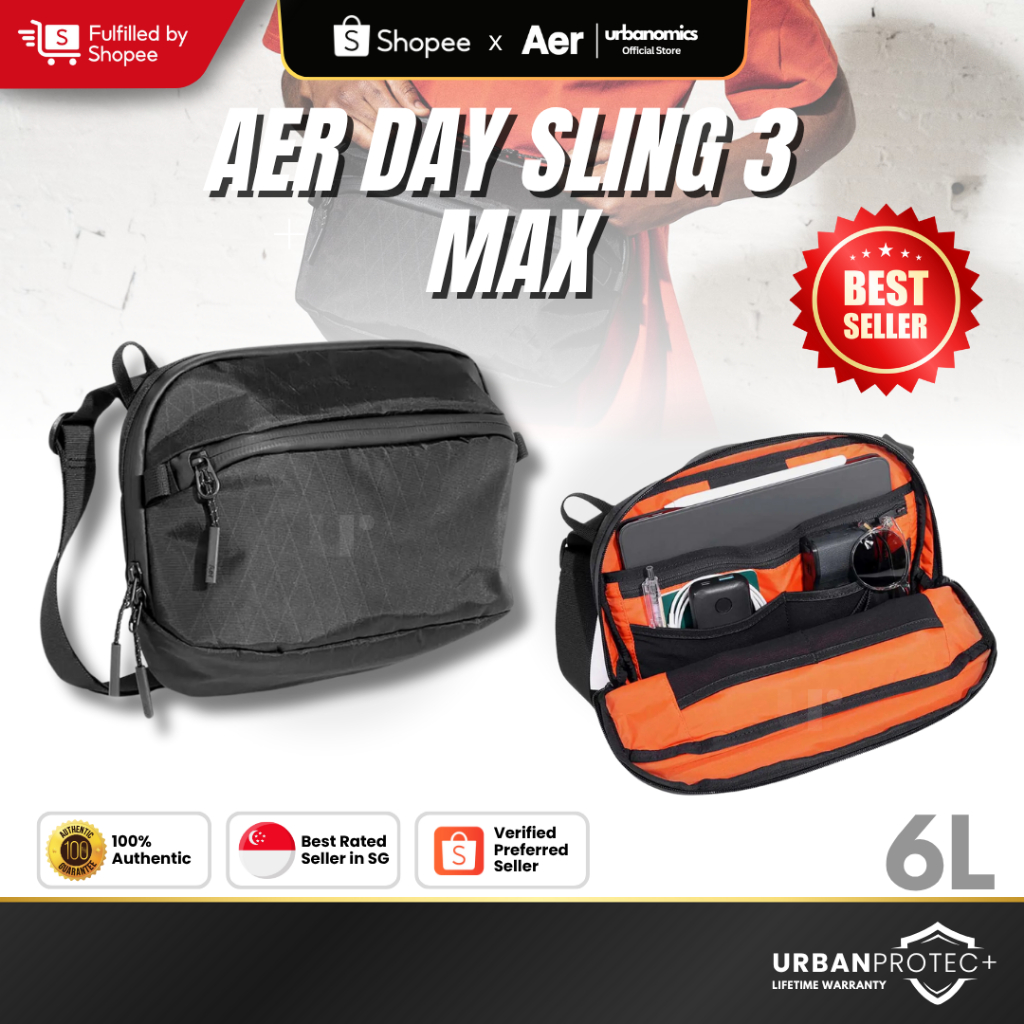 【Aer】 Day Sling 3 Max X-Pac 6L Day Sling 3 Max X-Pac – Aer