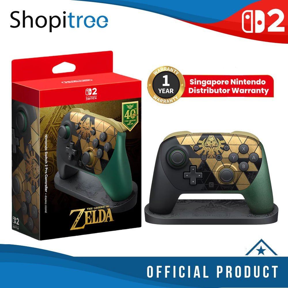 [Pre-Order] Nintendo Switch 2 Pro Controller + Display Stand [The ...