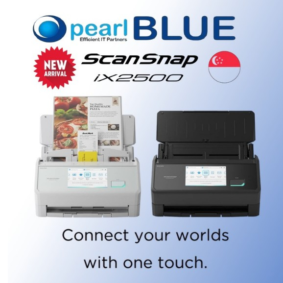 Same Day delivery ] Ricoh ScanSnap iX2500 Scanner Black White [New