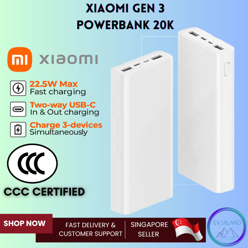 CCC Certified Power Bank | 65W Travel-Safe