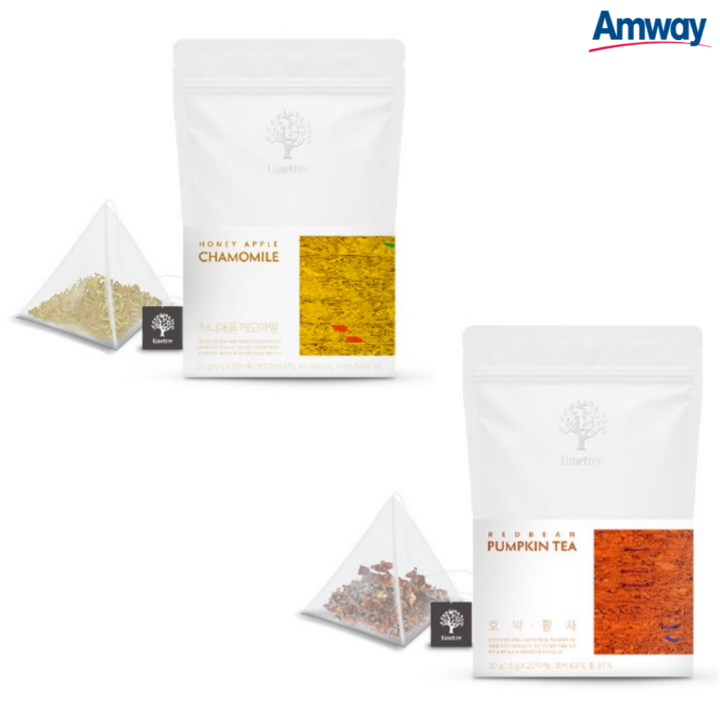 Amway Lime Tree Pumpkin and red bean tea / LimeTree Honeyapple ...