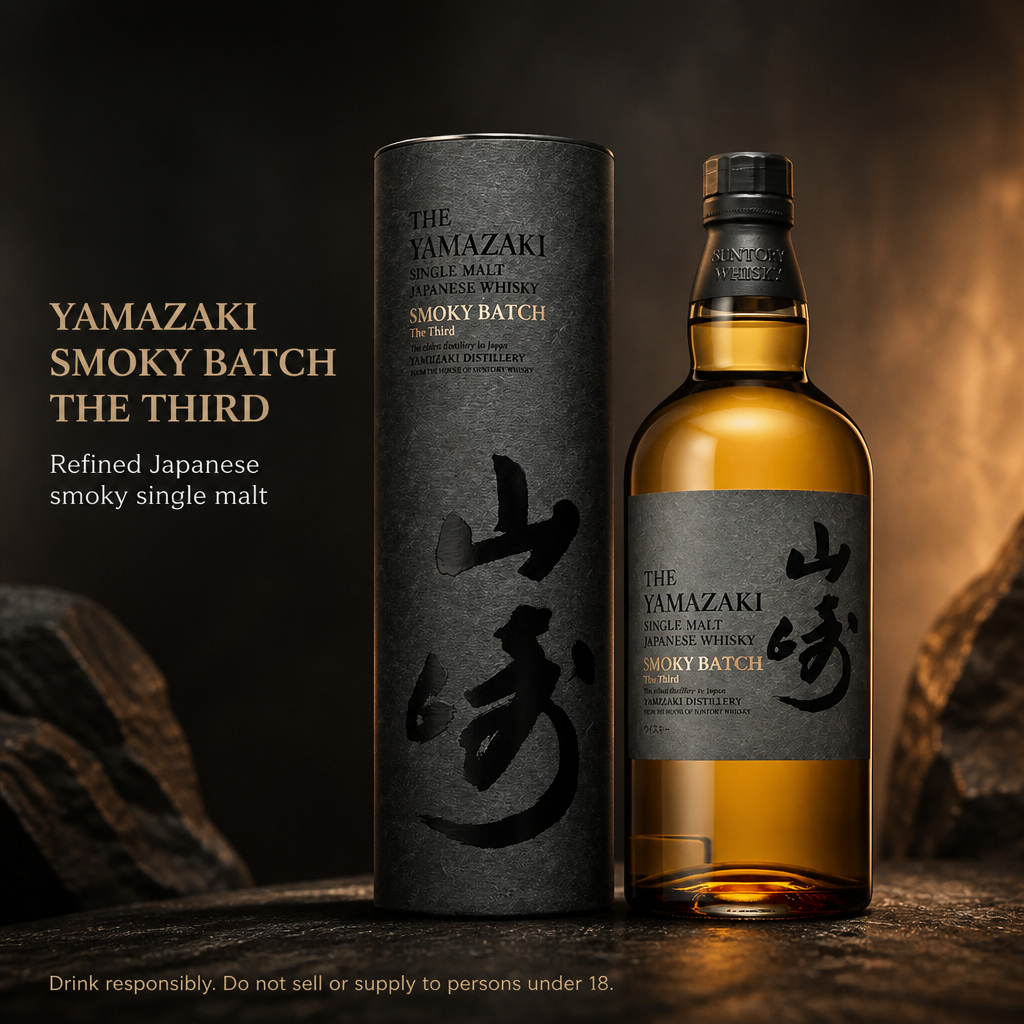 Suntory Yamazaki The Third Smoky Batch Whisky 700ml - Authentic