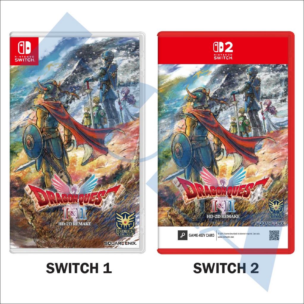 NSW DRAGON QUEST I & II HD 2D Remake Nintendo Switch / DRAGON QUEST 1 ...