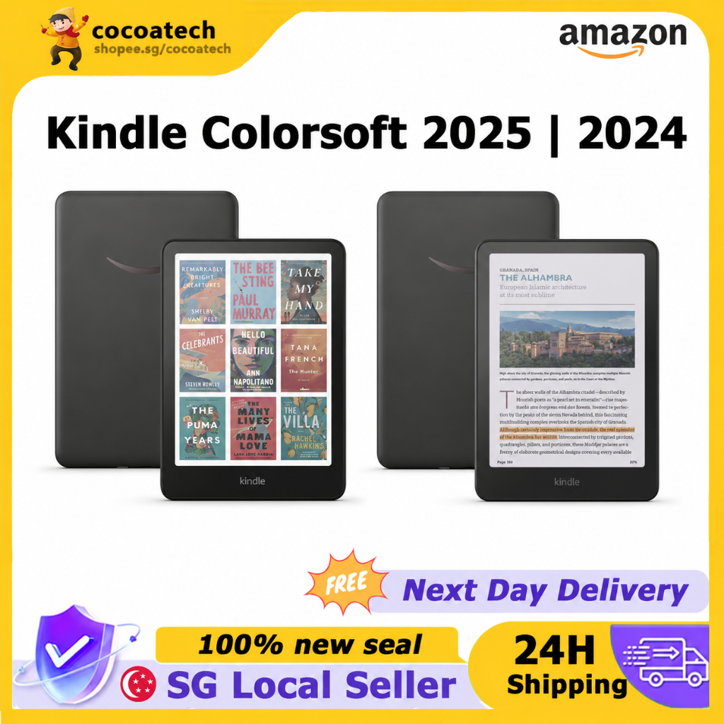 Amazon Kindle Colorsoft 2025 (16GB) | Signature Edition (32 GB