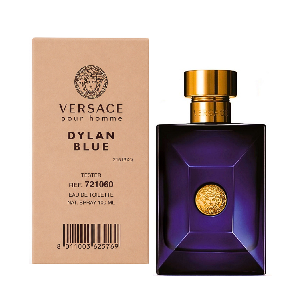 VERSACE DYLAN BLUE MEN EDT/DYLAN BLUE WOMAN EDP 30ML/100ML/200ML
