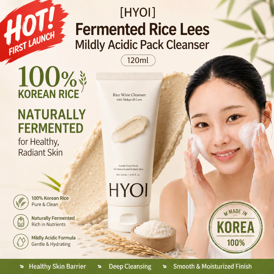 HYOI Korean rice cleanser product image