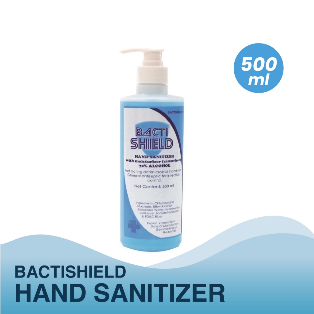 Bactishield - Bactishield - Hand Sanitizer (500 ml) : | Shopee Singapore