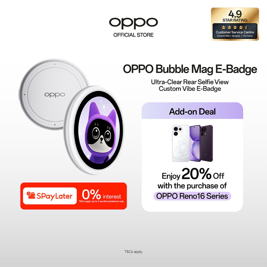 OPPO Official Store, Online Shop Aug 2026 | Shopee Singapore