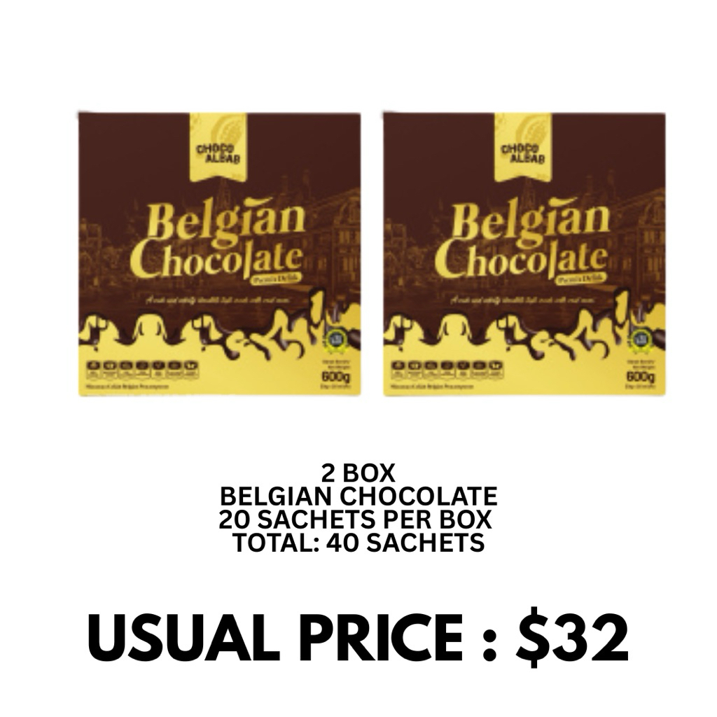 🇸🇬 CHOCO ALBAB - VIRAL Belgian Chocolate/Mocha/Brazilian Coffee
