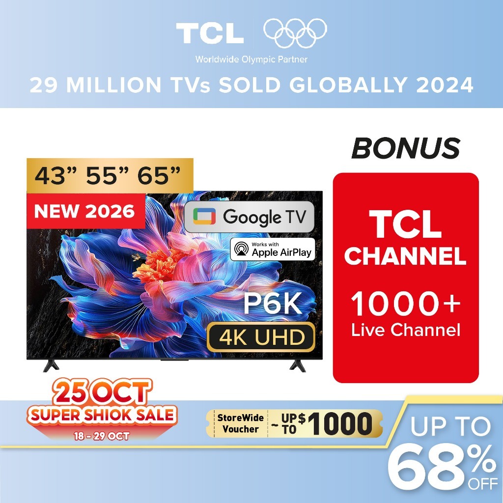 50 inch tv - Prices and Deals - Oct 2026 | Shopee Singapore
