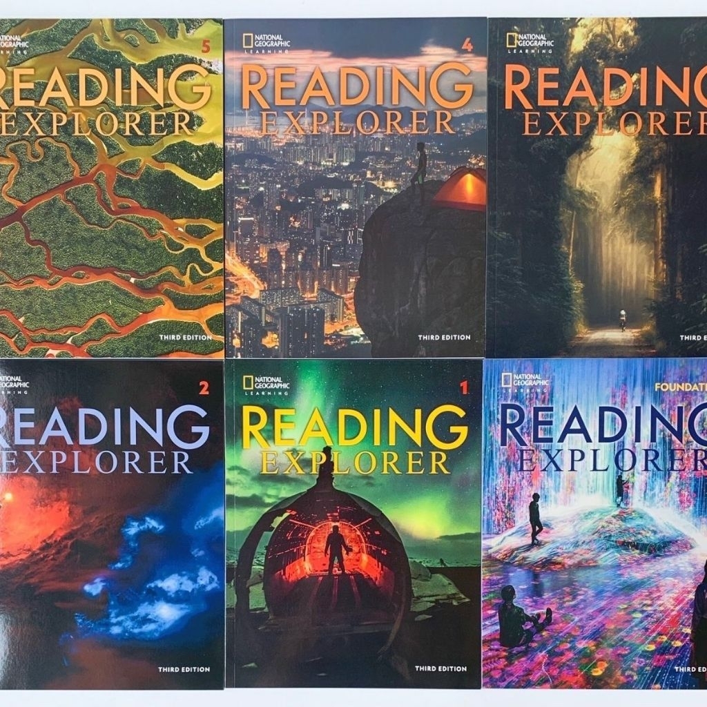 新版 Reading Explorer student's book 全彩6册 | Shopee Singapore