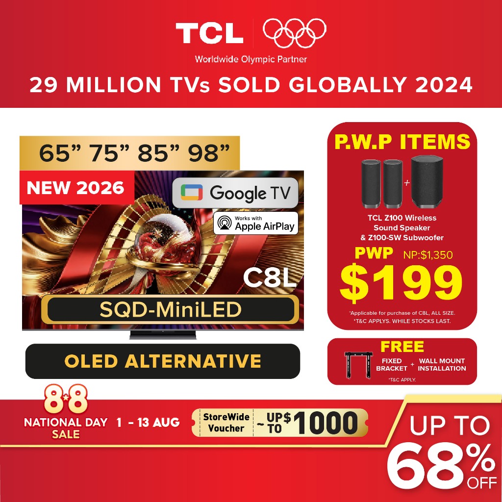 Buy TV 98 inch At Sale Prices Online - August 2026 | Shopee Singapore