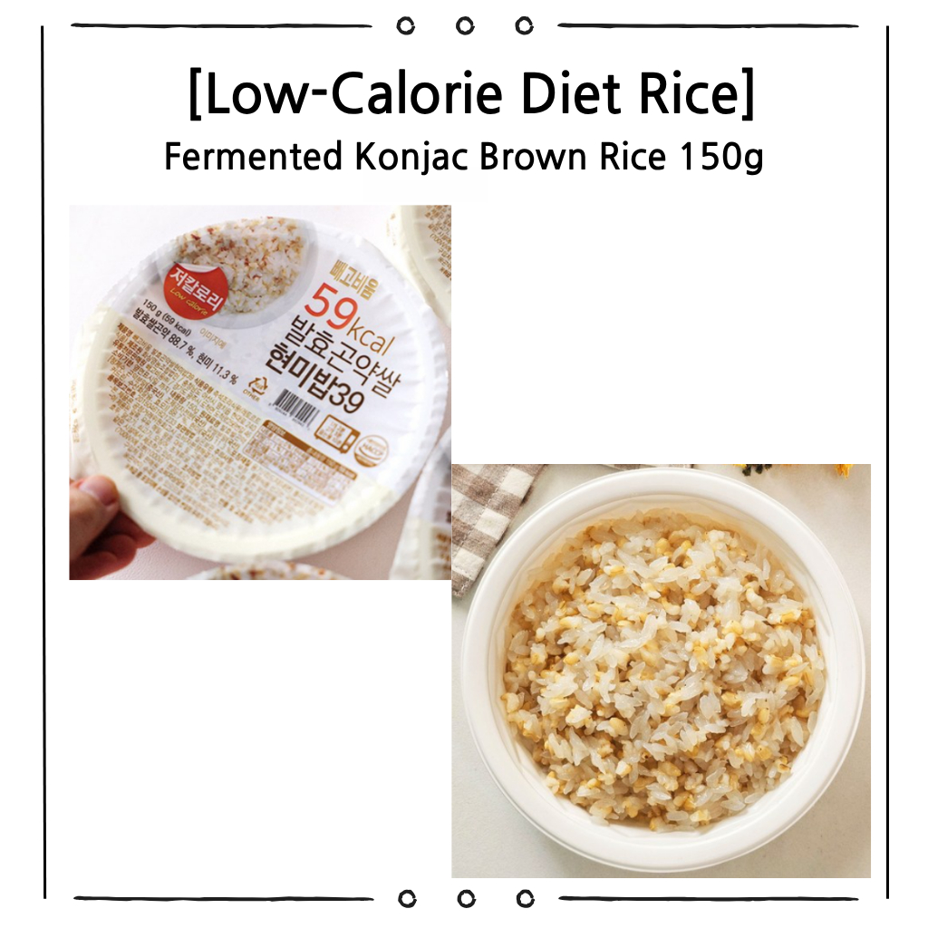 Ppekkkom-Bium Fermented Konjac Brown Rice 39 150g | Korean Healthy ...