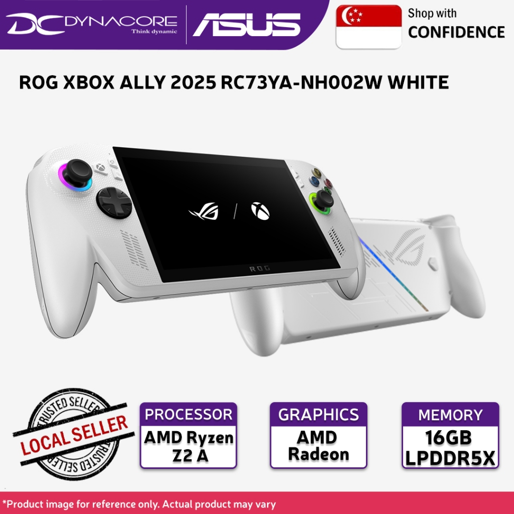 【READY STOCK】 ASUS ROG XBOX ALLY 2025 RC73YA-NH002W WHITE (RYZEN Z2 A ...