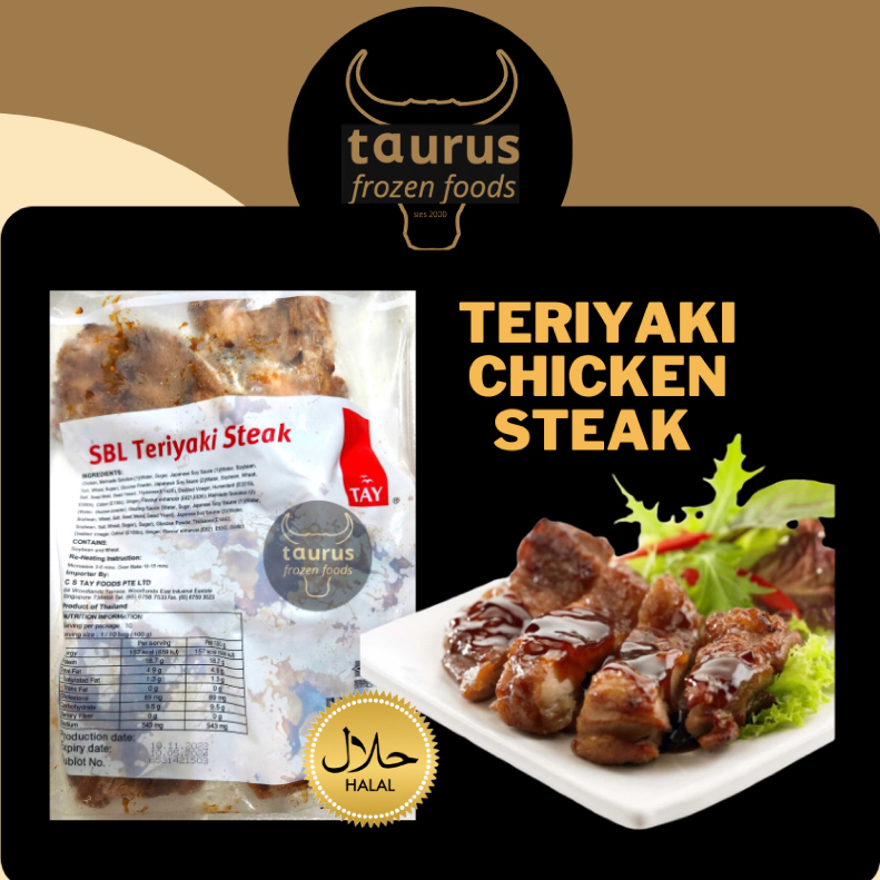 [Taurus] SBL Teriyaki Chicken Steak 1kg Halal | Shopee Singapore