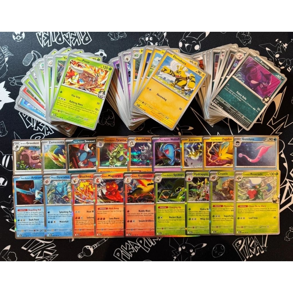 Pokémon TCG Destined Rivals Common, Uncommon, Holo inComplete Set - 164 ...