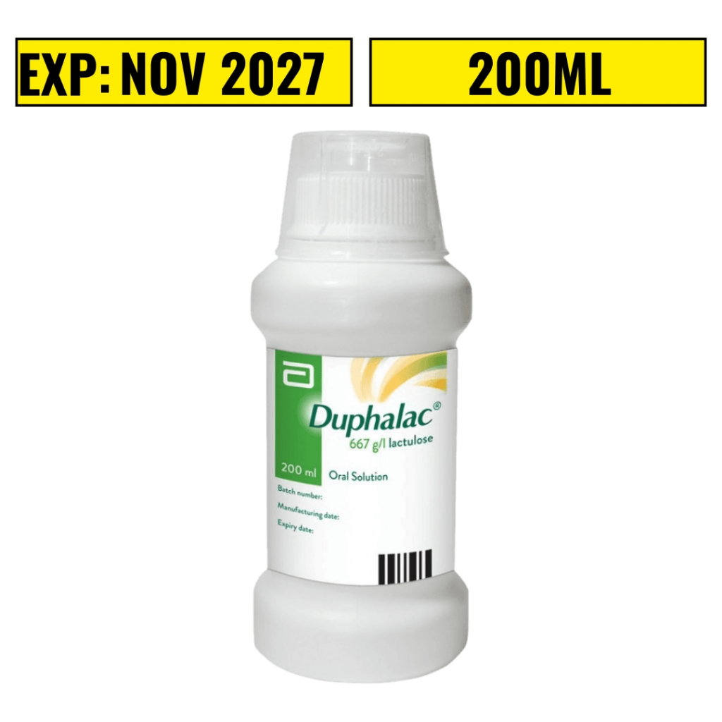 Duphalac Syrup 200ml Lactulose Syrup for Constipation Relief | Shopee ...
