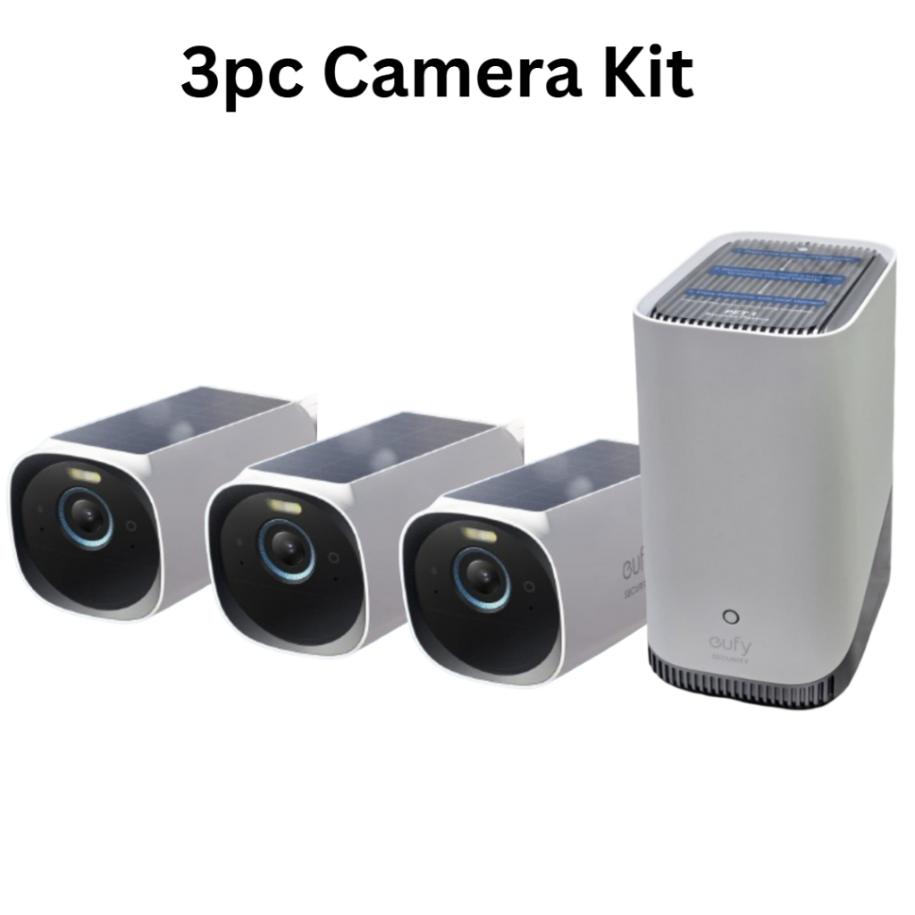 eufy security S330 eufyCam 2/3/4 Cam Kit, Security Camera Outdoor