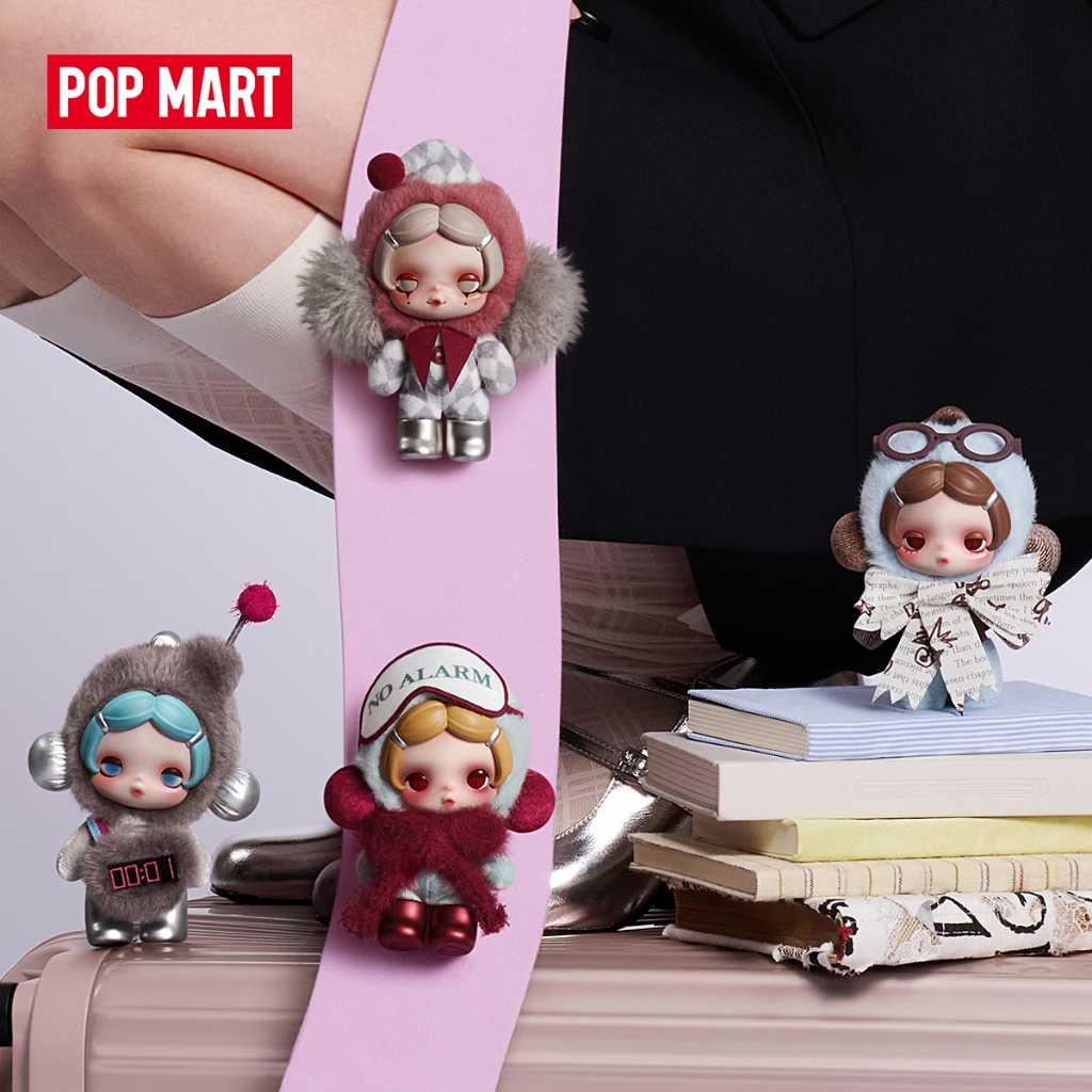 POP MART θ SKULLPANDA Off Mode Series Plush Doll Pendant Blind Box