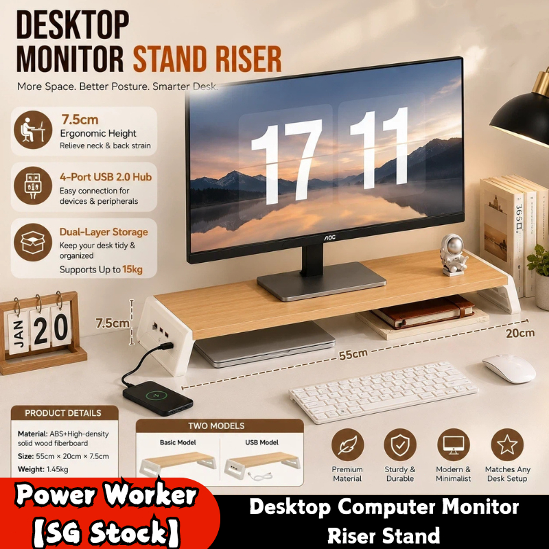 Buy desktop monitor riser At Sale Prices Online - September 2026 ...