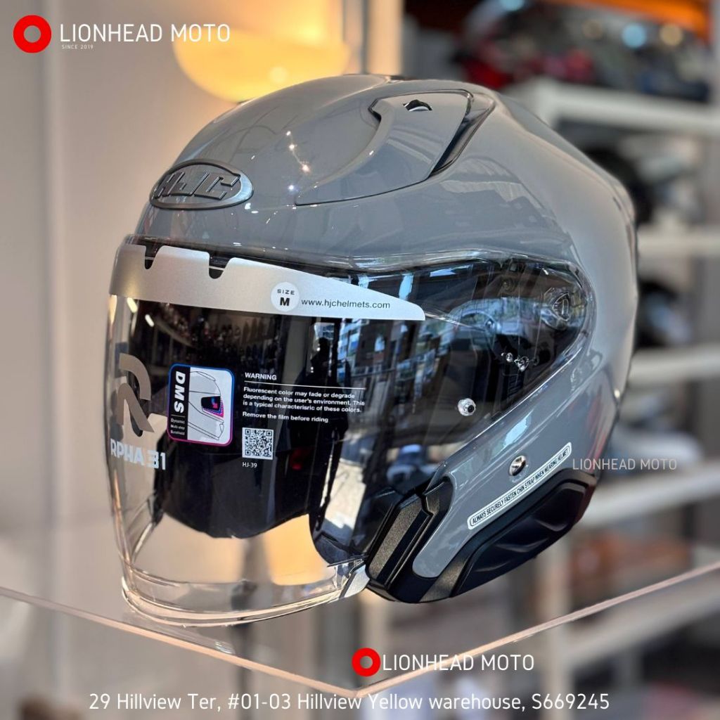 HJC RPHA 31 SUNVISOR HELMET PSB APPROVED FREE DELIVERY | Shopee