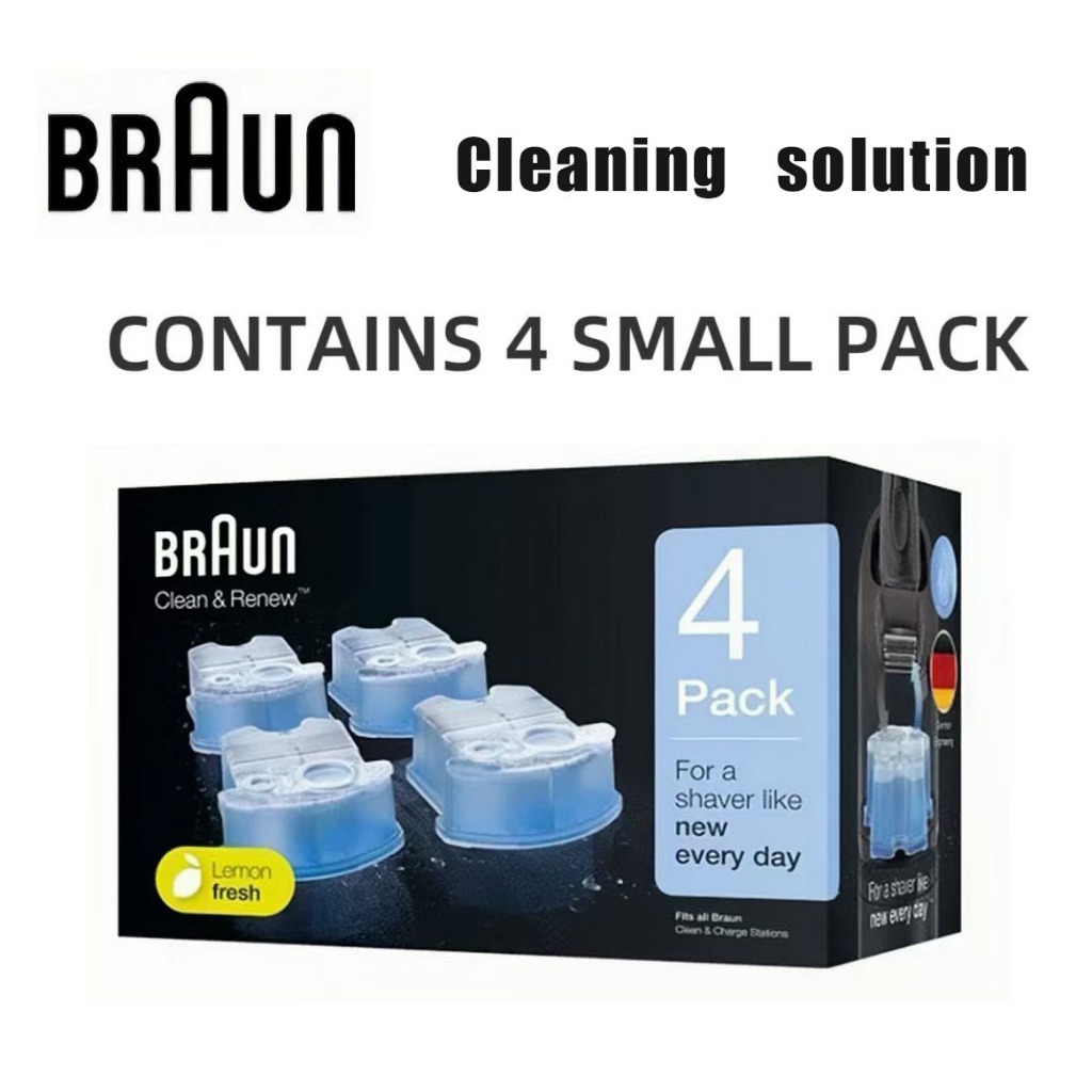 [⭐SG Seller]Braun electric shaver cleaning Razor cleaning fluid Braun ...