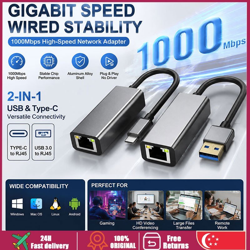 Buy adapter usb to lan At Sale Prices Online - October 2026 | Shopee ...